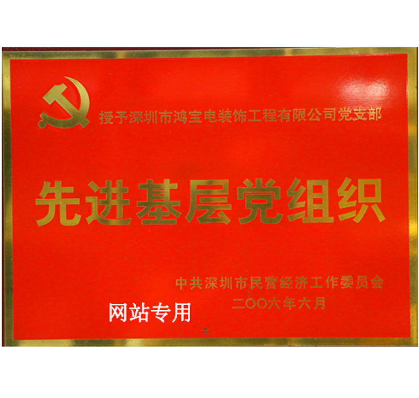 先进基层党员组织2016